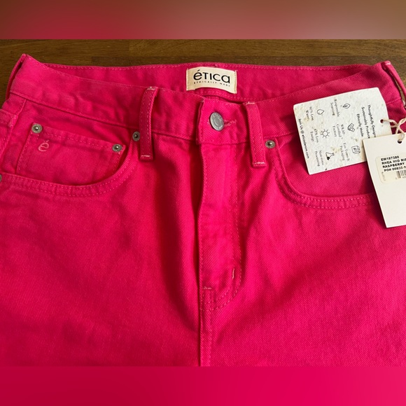 Ética Rhea Midrise Straight Denim NWT - Picture 2 of 8